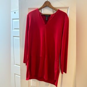 Ralph Lauren red tunic